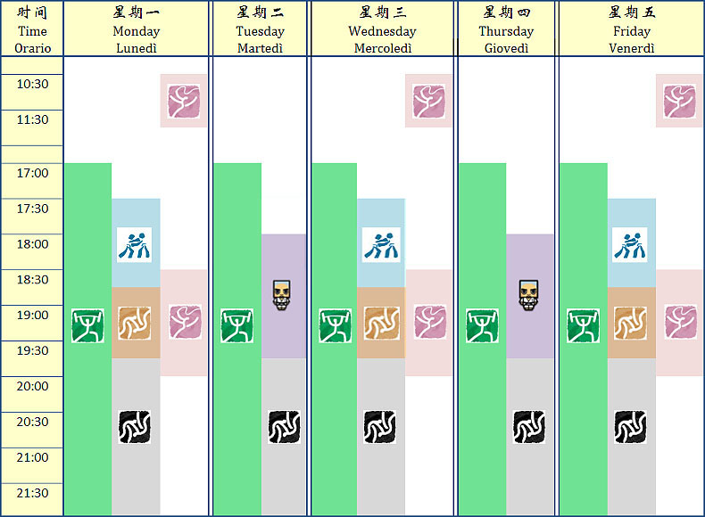 Maddaloni Sport Center Sports Schedule Orario